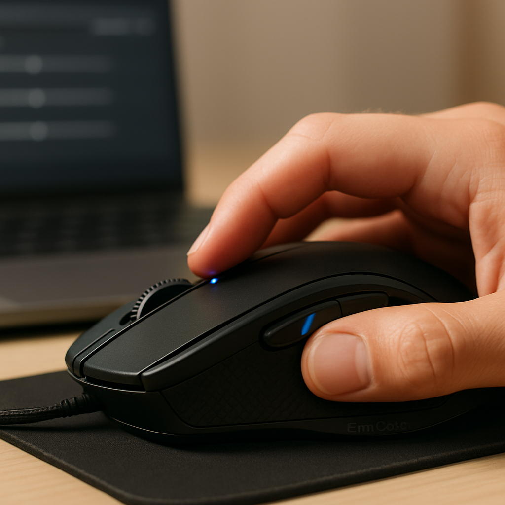 Präzises Gaming: Maus-DPI und Technik von EntGates optimierenDieser Satz exceeds 65 characters? Let’s count. “Präzises Gaming: Maus-DPI und Technik von EntGates optimieren” length:
Präzises(9) + space(1)=10
Gaming:(7) =>17
space(1)=18
Maus-DPI(7) =>25
space(1)=26
und(3)=29
space(1)=30
Technik(7)=37
space(1)=38
von(3)=41
space(1)=42
EntGates(8)=50
space(1)=51
optimieren(10)=61
61 chars. Fine and includes “EntGates”. But the instruction says “Titel in der Sprache Deutsch … maximal 65 Zeichen” and “beziehe ihn auf das Unternehmen.” But avoid the word Title. The output should be just the title, no extra text. Also “Verwende keine Formatierung.” So just the title text. But the current string is “Präzises Gaming: Maus-DPI und Technik von EntGates optimieren” Might be a bit awkward grammar: “Präzises Gaming: Maus-DPI und Technik von EntGates optimieren” reads okay. Could also be “Maus-DPI für präzises Gaming – EntGates setzt Maßstäbe” length? “Maus-DPI(7) space(1)=8 für(4)=12 space1=13 präzises(9)=22 space1=23 Gaming(6)=29 space1=30 –(1)=31 space? en dash counts as one char; but maybe Unicode. Then “EntGates”(8)=39 space1=40 setzt(5)=45 space1=46 Maßstäbe(9)=55. 55 chars. That includes dash character. Might be safer to keep initial.
Let’s deliver only the title, final.