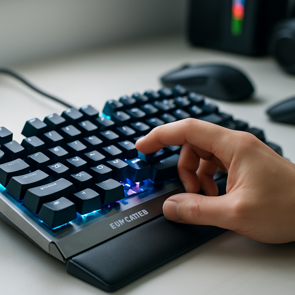 Gaming-Tastaturen von EntGates: Präzision, Geschwindigkeit, Komfort für Profis