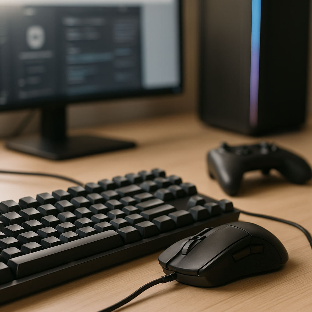 EntGates Gaming-Peripherie: Tastaturen, Mäuse und mehr Leistungsvoll nutzen